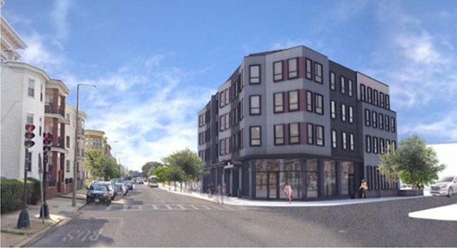 A rendering of 270 Talbot Street in Boston (Dorchester)