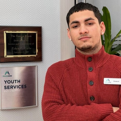 A photo of former MassHousing Community Services intern Imanol Cruz