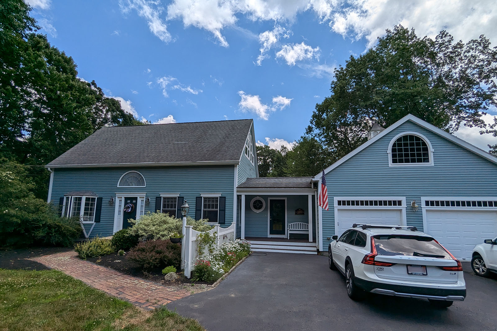 A photo of the home of Energy Saver Home Loan borrowers Jill and Steve.